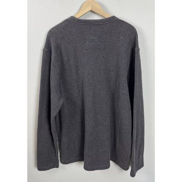 Prana Sherpa Crew Gray Sweatshirt Style #M2SHER311 Size 2XL Men’s - Picture 3 of 9